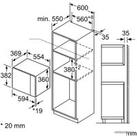 Микроволновая печь Bosch BFL554MS0