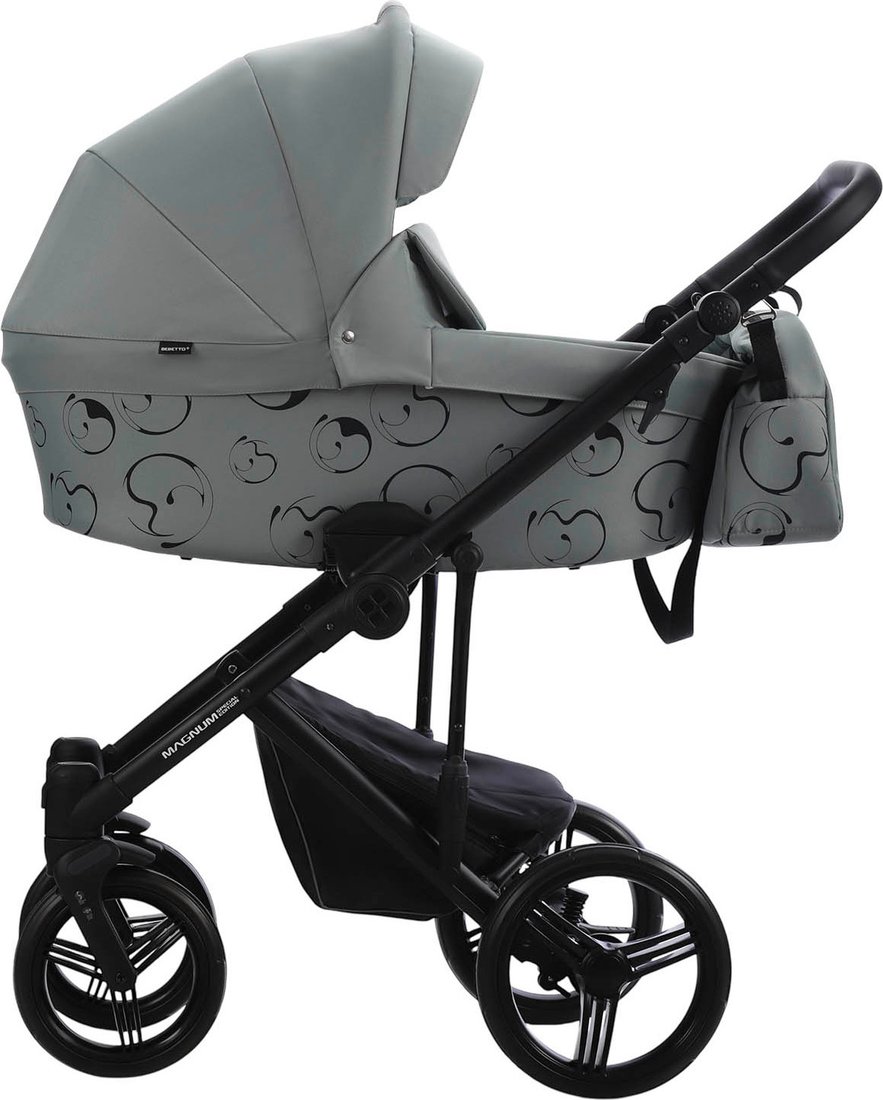 

Универсальная коляска BEBETTO Magnum Light SE 2в1 (09, шалфей/черная рама)