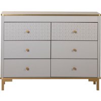 Комод Олмеко Антре 65.01 (серый/золото/белый)