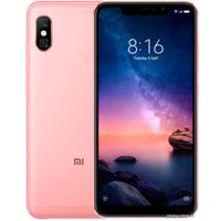 Телефон Xiaomi Redmi Note 6 Pro 4GB/64GB международная версия (розовый)