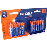 Батарейка PKCELL Ultra LR03(12)+LR6(8)