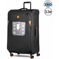 Чемодан-спиннер Verage Cambridge-II 20077W-3 80 см (черный)