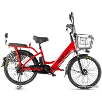 Электровелосипед Eltreco Intro Cruise 2023 (красный)
