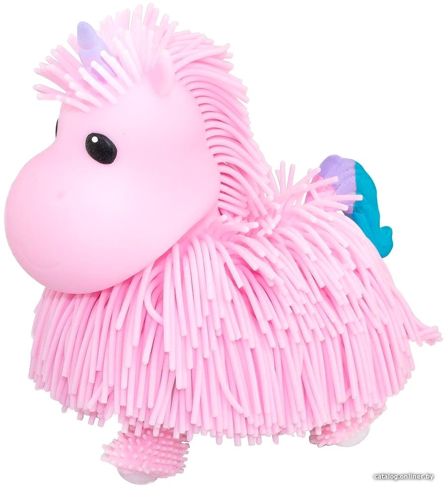 Интерактивная игрушка Junfa Toys Макаронка Единорожка PT-01411 (розовый)