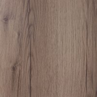 Кухонный стол Lepremo AV 1208 HPL+МДФ раздвижной 1200-1600x800 (дуб делано натуральный/черный)