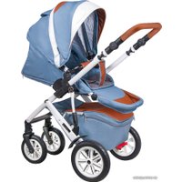 Универсальная коляска Coletto Verona Avangard (2 в 1, V-03, белые колеса)