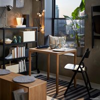 Кухонный стол Ikea Роварор 204.545.18 (дубовый шпон)