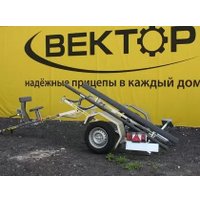 Одноосный прицеп Вектор ЛАВ 81015ВС ложементы (L-5020)