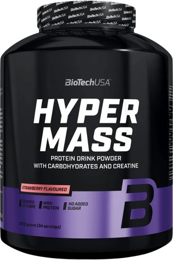 

Протеин комплексный BioTech USA Hyper Mass (клубника, 2.27 кг)