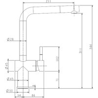 Смеситель ZorG Titan Premium PVD (gold)