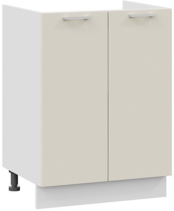 

Шкаф напольный Трия Габриэлла 1Н6М (белый/крем)