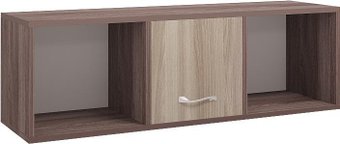 Полка Комфорт-S Доминик New M18 (ясень шимо светлый/ясень шимо темный)