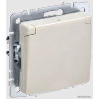 Розетка IEK Brite РСбш10-3-44-БрКр