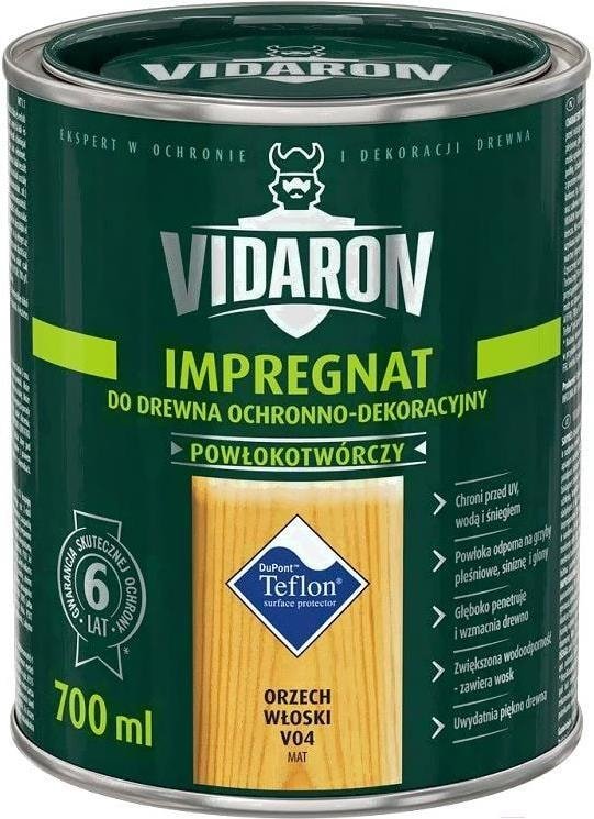 

Пропитка Vidaron Impregnant V04 0.7 л (грецкий орех)
