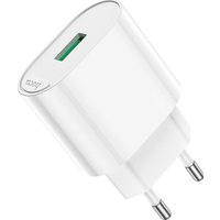Сетевое зарядное Hoco C109A (белый)