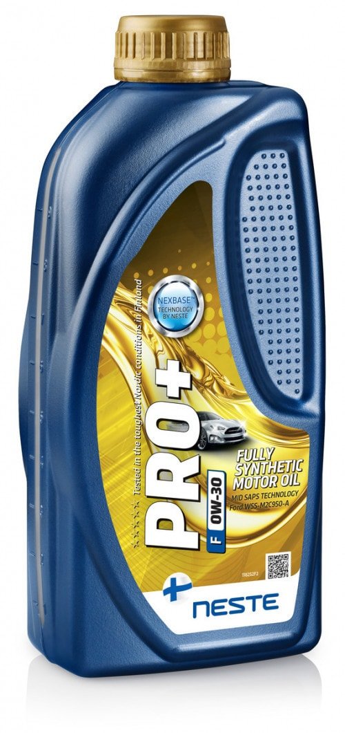 

Моторное масло Neste PRO+ F 0W-30 1л