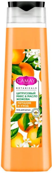 Camay Гель для душа Цитрусовый микс и масло жожоба 400 мл