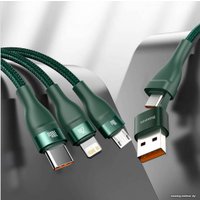 Кабель Baseus Flash Series Two-For-Three Data Cable USB-C/A - M+L+C CA2T3-06