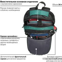 Городской рюкзак BRAUBERG Арктика 224735