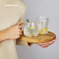 Набор кружек Makkua Ribbed Glassware RC300