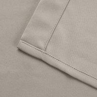 Комплект штор Mio Tesoro Блэкаут 150x250 + Гардина лен 400x250 (серый/белый)