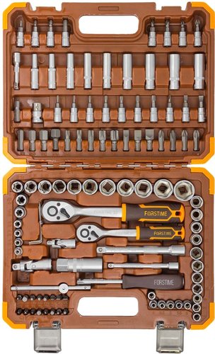 Универсальный набор инструментов Forstime FT-41082-5DS-м (108 предметов)