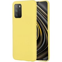 Чехол для телефона Case Cheap Liquid для Poco M3 (желтый)
