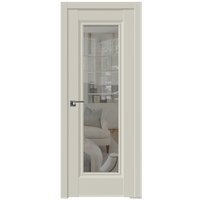 Межкомнатная дверь ProfilDoors 2.35U L 80x200 (магнолия сатинат, стекло прозрачное)