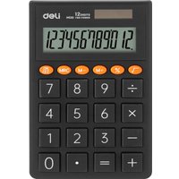 Калькулятор Deli EM130 (серый)