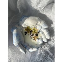 Ароматическая свеча chaos Руки Давида (аромат Чистый хлопок)