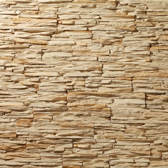 Декоративный камень Подворье Феодал Древесный скол рядовой (слоновая кость)