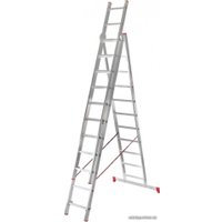 Лестница-стремянка Новая высота NV 323 трёхсекционная усиленная 3x17 ступеней