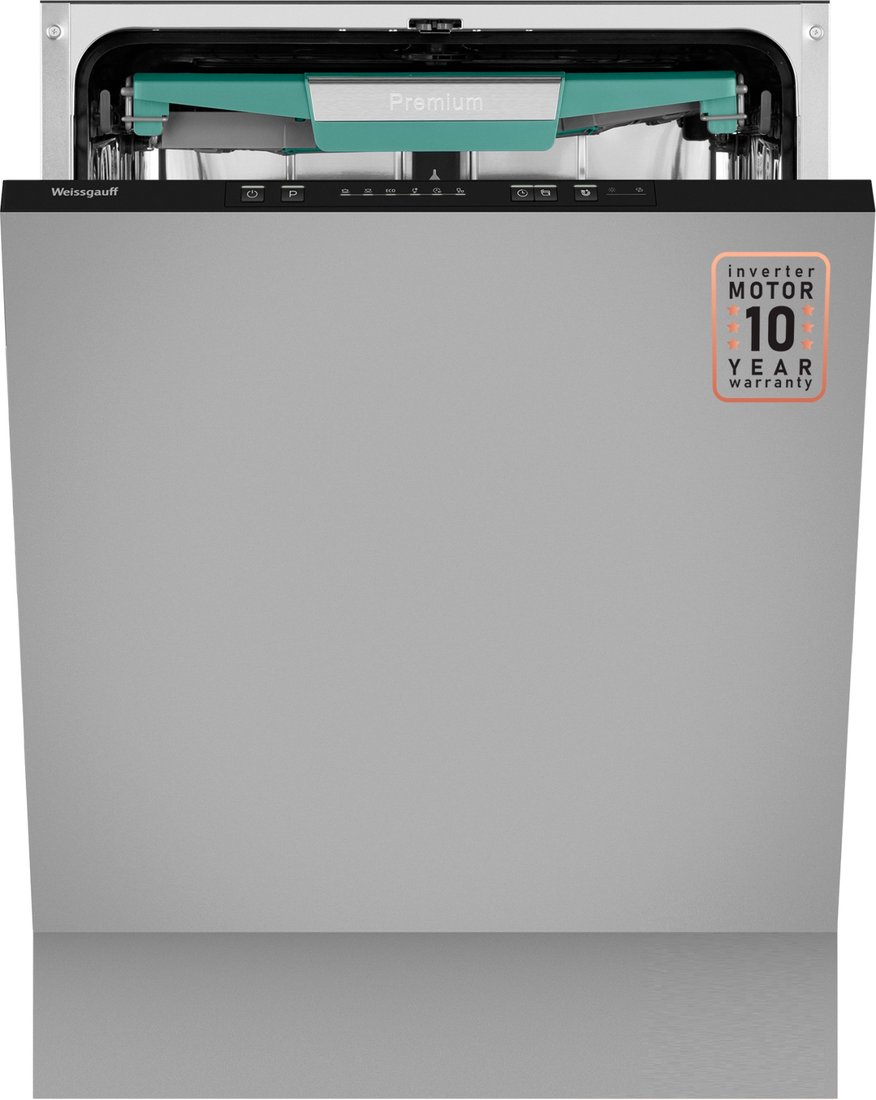 

Встраиваемая посудомоечная машина Weissgauff BDW 6136 D Inverter Autoopen Timer Floor