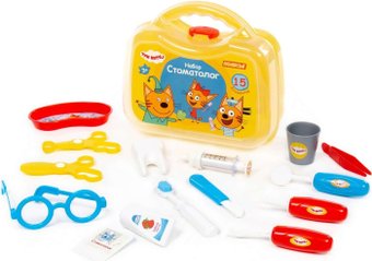 Игровой набор доктора стоматолога Полесье Три Кота Стоматолог 06654