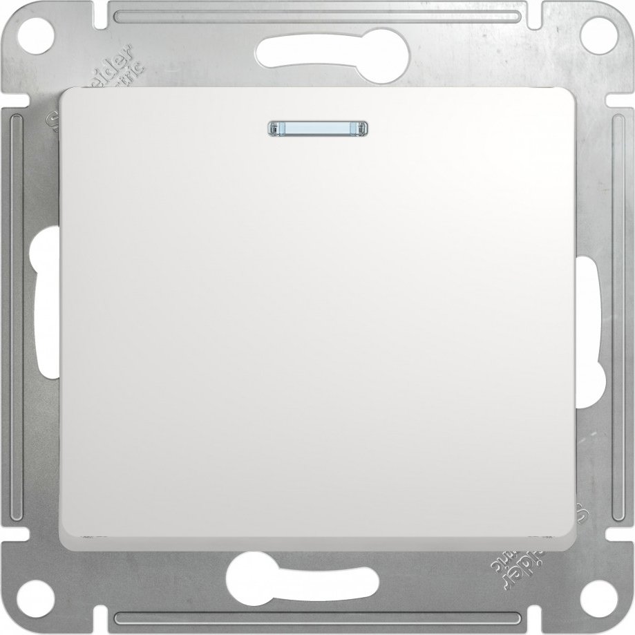 

Выключатель Systeme Electric Glossa GSL000113 (белый)