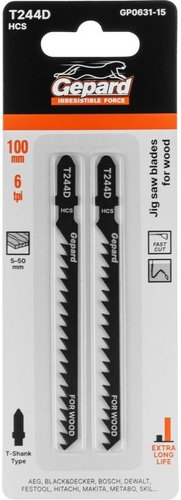 Набор пильных полотен Gepard GP0631-15