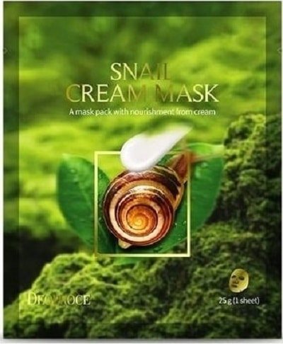 

Deoproce Маска тканевая Snail Cream Mask