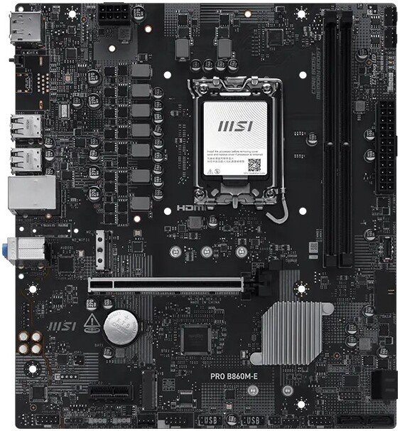 

Материнская плата MSI Pro B860M-E