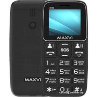 Кнопочный телефон Maxvi B110 (черный)