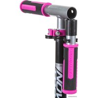 Двухколесный подростковый самокат Novatrack Polis 200P.POLIS.PN9 (черный/розовый)