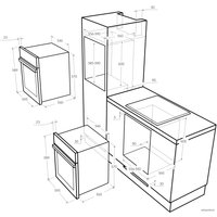Электрический духовой шкаф MAUNFELD MEOFE 676RBG TMS