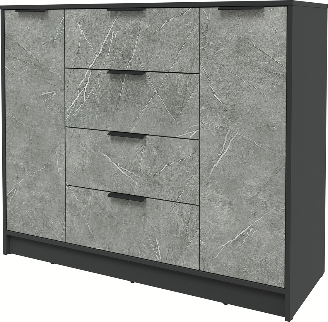 

Тумба Интерлиния Концепт КТ-Т120 Глосс (антрацит/керамика)