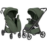 Коляска прогулочная «книга» Carrello Bravo Carbon CRL-5530 (Tropic Green)