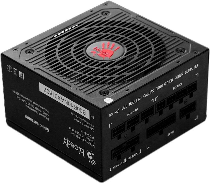 

Блок питания A4Tech Bloody BD-PS850G