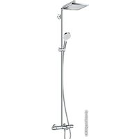 Душевая система  Hansgrohe Crometta E 240 1jet Showerpipe [27298000]