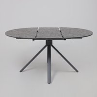 Кухонный стол AksHome Delon 110 (малави/серый)