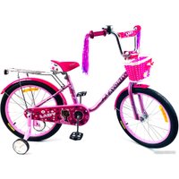 Детский велосипед Favorit Lady LAD-P18RS (розовый/фиолетовый)
