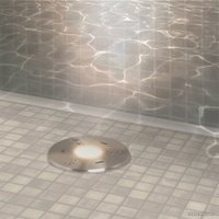 Тротуарный встраиваемый светильник Arlight KT-AQUA-R85-7W White6000 027868