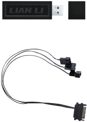 Контроллер скорости и подсветки вентиляторов Lian Li L-Wireless Controller G89.RF-T-B.01