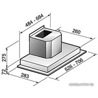 Кухонная вытяжка Korting KHI9751X